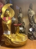 Lư Xông Khói  Hoa Sen Quan Âm_20x20cm