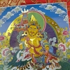 Tranh ThangKa Ngài Tài Bảo Thiên Vương_35X20cm