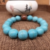 Chuỗi Đá San Hô Xanh Biển Đeo Tay_16ly