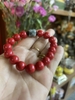 Chuỗi Đá Chu Sa Đỏ Phối Phụ Kiện Đeo Tay_12ly