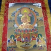 Trang ThangKa Tổ Tông Khách Ba (Tsongkhapa)_35x20cm