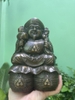 Tượng Thần Tài Thổ Địa Trung Hoa_Chất liệu Đồng Nâu Dạ Cổ_Cao 22cm
