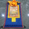 Tranh ThangKa Ngài Bạch Tản Cái 35x20cm