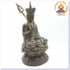 Tượng Địa Tạng Bồ Tát Ngồi_Chất Liệu Đồng Nâu Dạ Cổ_Cao 40cm