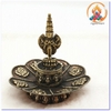 Lư Tròn Nepal Quan Âm Thập Nhất Diện Bồ Tát_Chất liệu Đồng_14x12cm