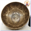 Chuông Xoay Nepal Điêu Khắc Quan Âm Thập Nhất Diện Bồ Tát_20x9,5cm(Gò Bằng Tay)