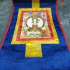 Tranh ThangKa Quan Âm Thập Nhất Diện Bồ Tát_35x20cm