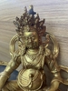Tượng Hoàng Thần Tài Vàng Trơn- Dzambala-Cao 20cm