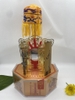 Chuỗi Đá Topaz Vàng Đeo Tay_8 Ly