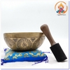 Chuông Xoay Nepal Điêu Khắc Quan Âm Thập Nhất Diện Bồ Tát_20x9,5cm(Gò Bằng Tay)