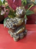 Tượng Đồng Phong Thuỷ Heo Hoa Hồng 11x7cm
