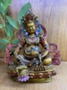 Tượng Hoàng Thần Tài Vàng Trơn- Dzambala-Cao 20cm