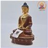 Tượng Phật A Di Đà_Chất liệu Đồng Vẽ Nepal_Cao 23cm