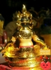 Tượng Hoàng Thần Tài Dzambala_Chất liệu Poli Trong_Cao 15cm