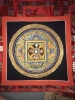 Tranh Mandala (Bằng Da)_Vẽ Tay_35x35cm