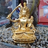 Tượng Văn Thù Sư Lợi Bồ Tát_Chất liệu Hợp Kim Xi Vàng_Cao 8cm