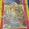 Tranh ThangKa Văn Thù Sư Lợi Bồ Tát_ 35x20cm