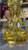 Tượng Phật Đại Nhật Như Lai Đồng Trơn 32x19cm