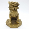 Kỳ Lân Bát Quái Đạp Thỏi Vàng_9cm_Tượng Phong Thủy