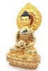 Tượng Phật A Di Đà_Chất liệu Đồng Nepal Phun Gold_Cao 40cm