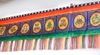 Rèm Bát Bảo Cát Tường 4,5mx30cm