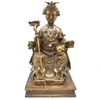 Tượng Ông Trời Bà Trời_Chất liệu Đồng Trơn_Cao 30cm