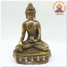 Tượng Phật Bổn Sư Thích Ca Mâu Ni Mật Tông_Chất liệu Đồng_Cao 20cm