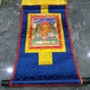Tranh ThangKa Hoàng Thần Tài Dzambala_35x20cn