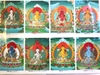 Tranh Bát Bảo Cát Tường (8 Vị Phật)_43x40cm