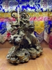 Tượng Phật Triệu Công Minh Cưỡi Hỗ 22x20cm