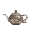 Ấm Ngũ Trí Phật Bạc Trắng_14cm_Tượng Phong Thủy