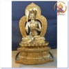 Tượng Hư Không Tạng Bồ Tát_Chất liệu Đồng_Cao 53cm