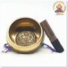 Chuông Xoay Nepal Khắc Lục Độ Mẫu Bồ Tát_Chày Ngũ Trí_Nút Thắt Cát Tường_14x7cm