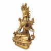 Tượng Tara Bạch Độ Mẫu Bồ Tát_Chất liệu Đồng Trơn_Cao 20cm