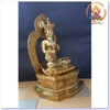 Tượng Hư Không Tạng Bồ Tát_Chất liệu Đồng_Cao 53cm