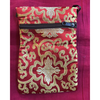 Túi Gấm Đeo Chéo 2 Dây Kéo_23x16cm