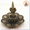Lư Tròn Nepal Quan Âm Thập Nhất Diện Bồ Tát_Chất liệu Đồng_14x12cm