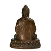 Tượng Phật Bổn Sư Thích Ca Mâu Ni Áo Choàng Cổ Nâu_Chất liệu Đồng Nâu_Cao 48cm