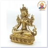Tượng Tara Bạch Độ Mẫu Bồ Tát_Chất liệu Đồng Trơn_Cao 30cm
