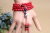 Chuỗi Đá Mã Não Kiểu Koren Đỏ_6 Ly_108 Hạt