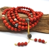 Chuỗi Đá San Hô Đỏ_ 10 Ly_108 Hạt