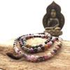Chuỗi Đá Tourmaline Nhiều Màu_3-4 Ly_108 Hạt