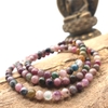 Chuỗi Đá Tourmaline Nhiều Màu_5-6 Ly_108 Hạt