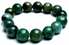 Chuỗi Đá Ngọc Phỉ Thúy Xanh Cẩm Thạch Tròn Trơn Đeo Tay_14ly