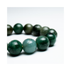Chuỗi Đá Ngọc Phỉ Thúy Xanh Cẩm Thạch Tròn Trơn Đeo Tay_14ly