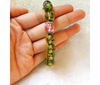 Chuỗi Đá Topaz Xanh Lục Đeo Tay_12ly