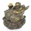 Thiềm Thừ Ngậm Tiền 9 Cóc Xung Quanh_11cm_Tượng Phong Thủy
