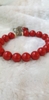 Chuỗi Đá Chu Sa Đỏ Phối Phụ Kiện Đeo Tay_12ly