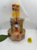 Chuỗi Đá Topaz Vàng Đeo Tay_8 Ly