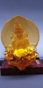 Tượng Phật Bộ Ngũ Lộ Thần Tài_17x14cm_Đá Lưu Ly